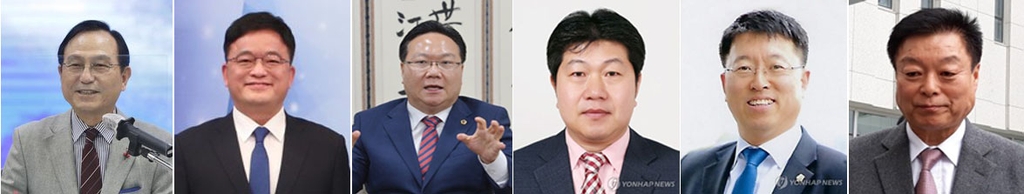 천안시장 선거 출마 예상 후보들