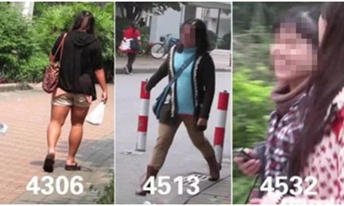 여성 몰래 촬영해 '못생긴 순위' 매긴 중국의 비디오아트 - 2