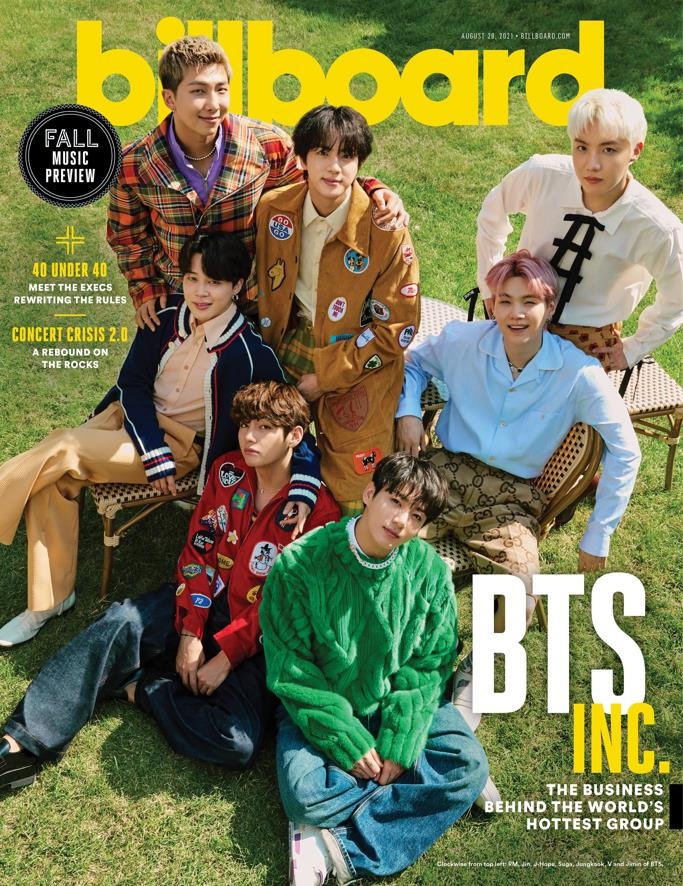 빌보드 매거진 커버를 장식한 방탄소년단