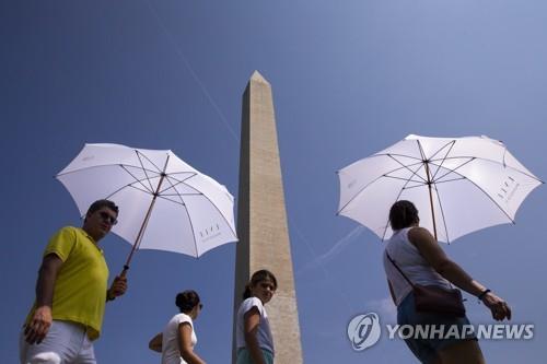 폭염 예보된 미국 워싱턴DC