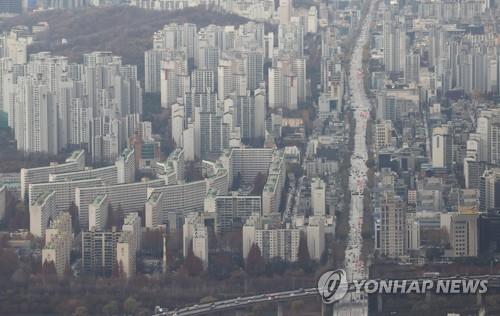 서울 강남 일대 아파트 모습 [연합뉴스 자료사진]