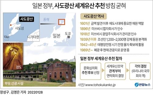 [일지] '조선인 노역 현장' 사도광산 세계유산 추천 결정까지