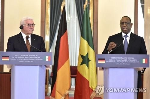 세네갈 대통령, 독일에 '말리 계속 주둔' 촉구