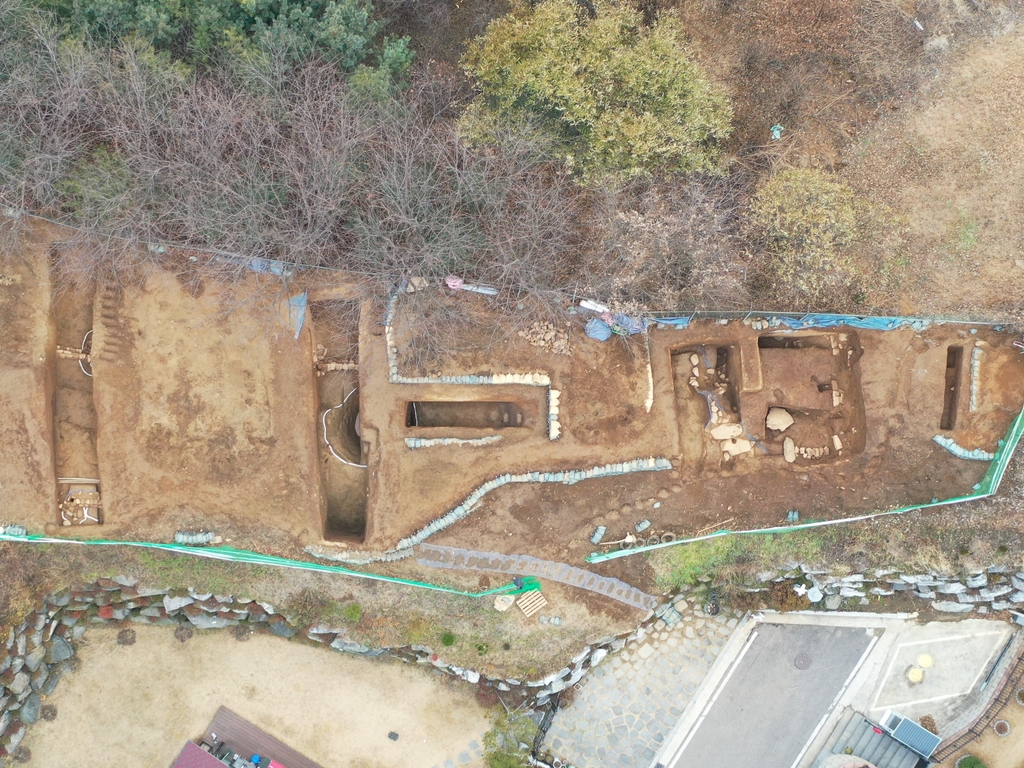 김포 대능리토성 발굴조사 모습