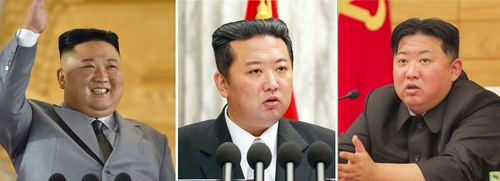 북한 김정은 국무위원장 체중 변화