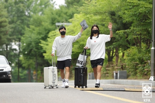 파주NFC로 모인 지소연과 이정민