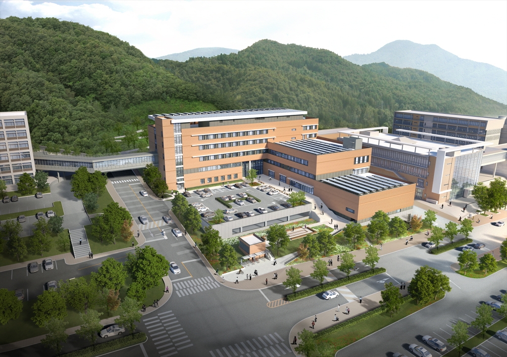 화순전남대병원 개방형 의료혁신센터 조감도