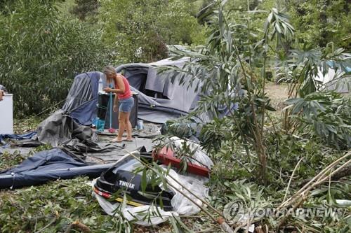 폭염 뒤에 찾아온 폭풍우…프랑스·이탈리아 최소 7명 사망
