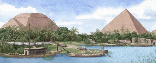고대 7대 불가사의 피라미드 건설 가능케한 지류 있었다