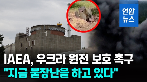[영상] IAEA "자포리자 원전 보호구역 설정해야"…사찰 발표일에도 '쾅' - 2