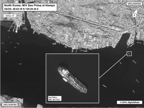 美, 북한에 정제유 운송한 선박 제재