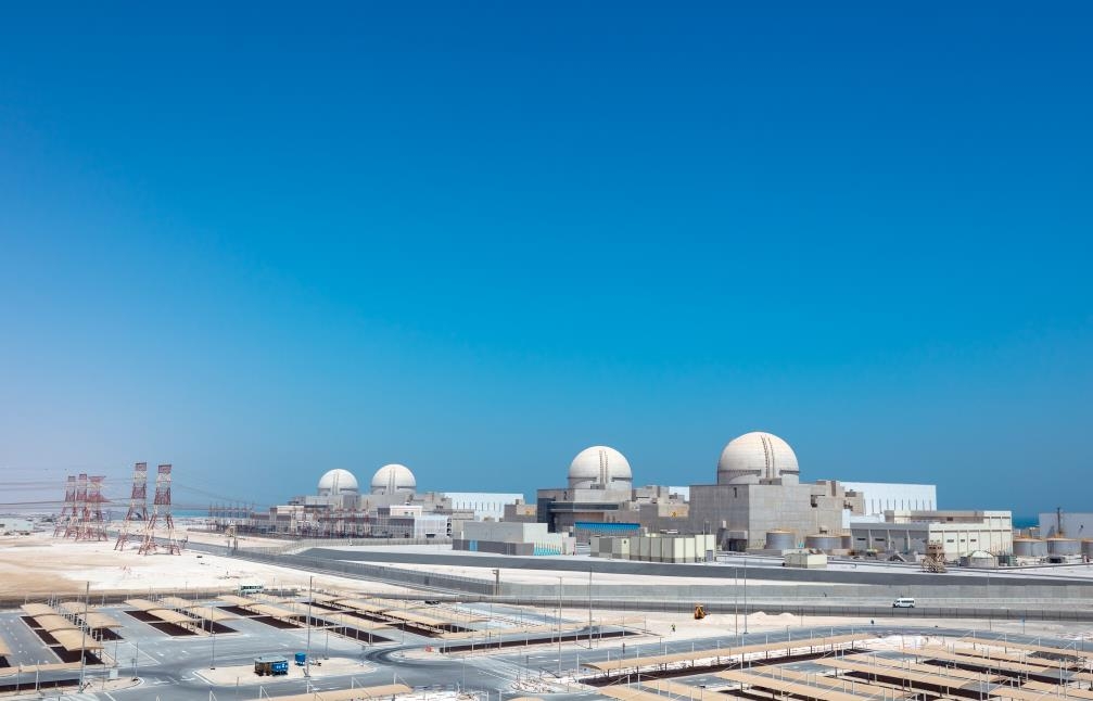 UAE원전 1∼4호기 전경