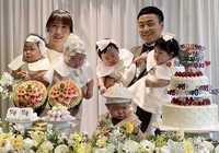 다섯쌍둥이 돌잔치