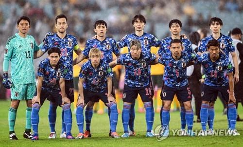 일본 축구 대표팀 선수들