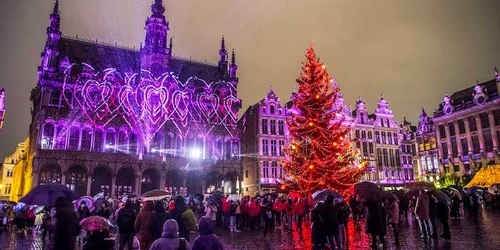 세계 최고의 크리스마스마켓은 벨기에 브뤼셀의 '윈터 원더스'