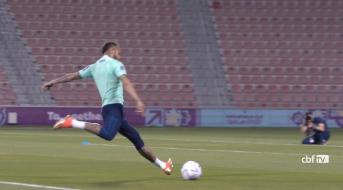 [월드컵] 네이마르, 팀 훈련 복귀…오른발 강슛으로 한국전 출전 예고