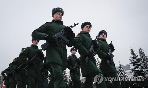 러시아 고등 군사학교 학생들