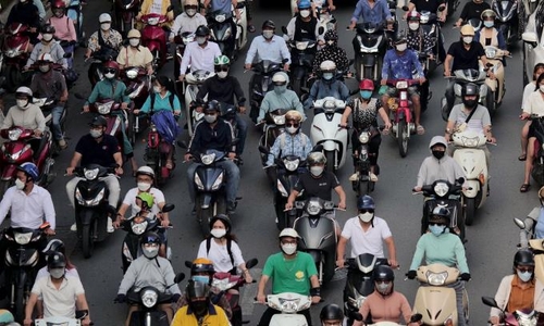 '오토바이의 나라' 베트남, 지난해 판매량 배 넘게 증가