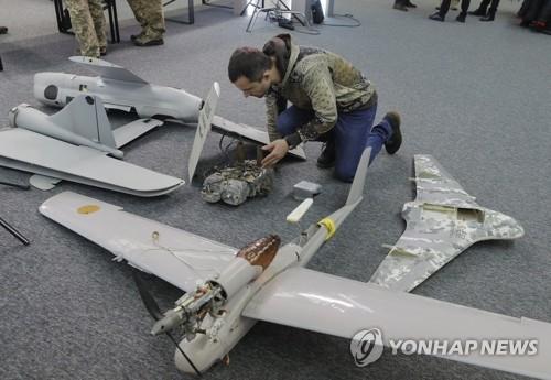 우크라이나 공격에 사용된 러시아 드론