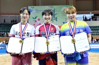 괴산군청 김다영, 체육회장기 씨름대회 무궁화급 우승