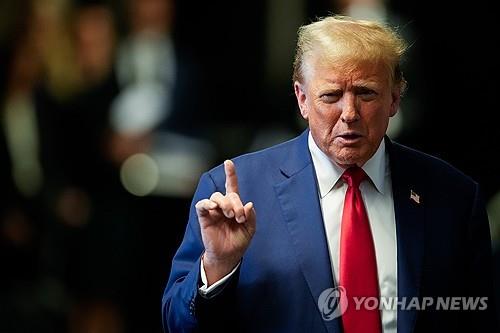 도널드 트럼프 전 미국 대통령