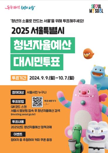 2025년 청년자율예산 시민 투표