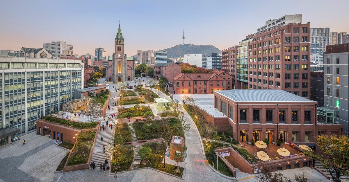 명동대성당 전경