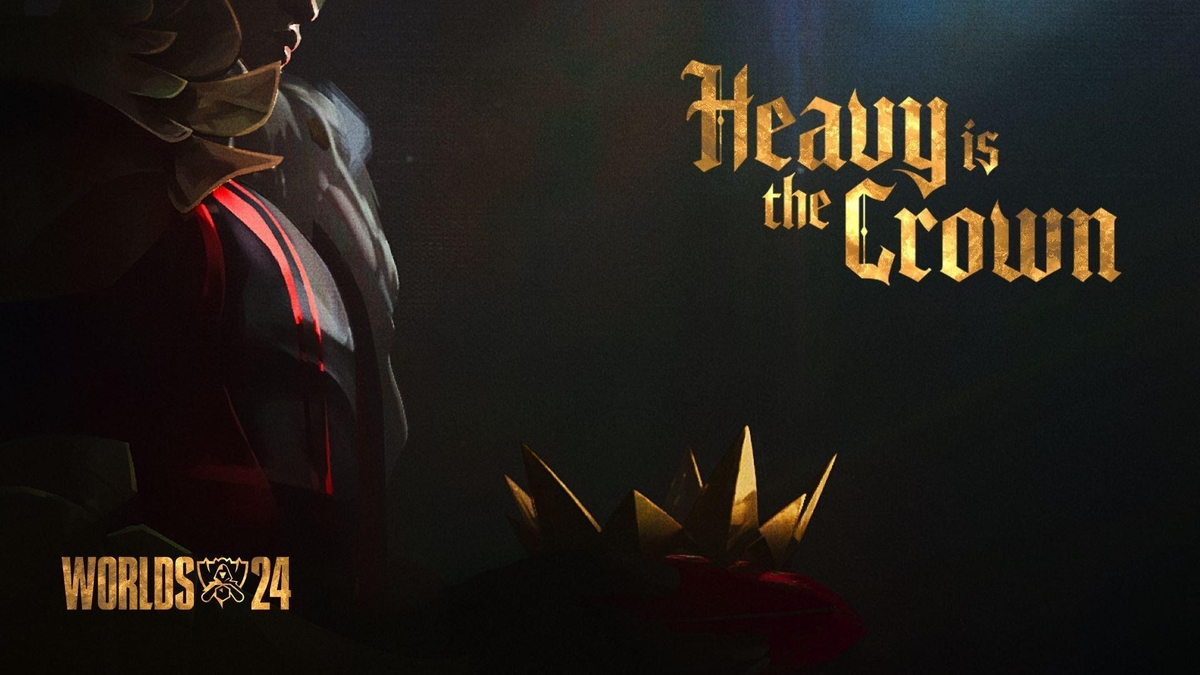 2024 롤드컵 주제곡 'Heavy is the Crown' 커버 이미지