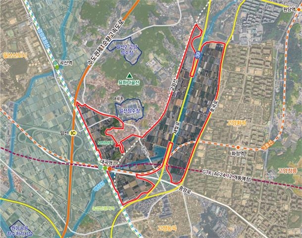 고양 대곡역세권지구 / 국토교통부 제공