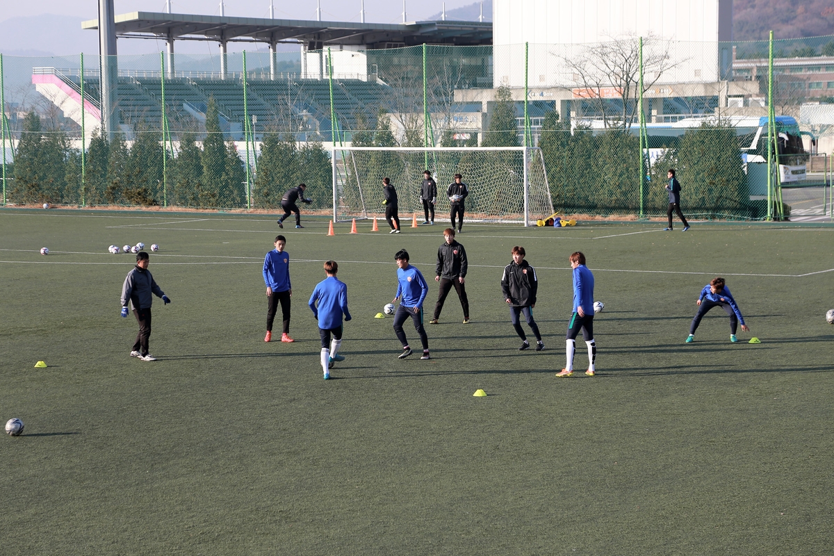 창원축구센터 동계전지훈련