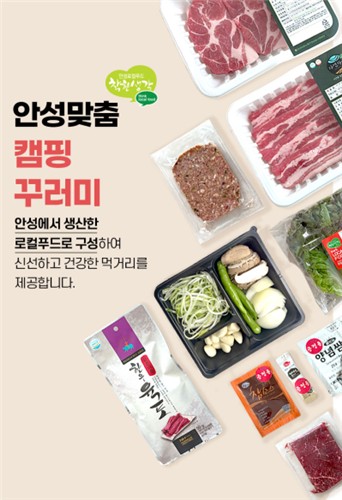 '안성맞춤 캠핑꾸러미' 포스터