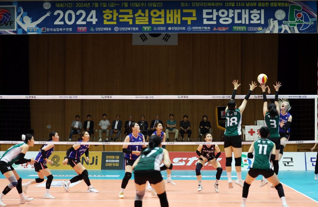 배구 실업팀-프로 유망주 챔프전, 7월 2일 개막…김희진 신고식