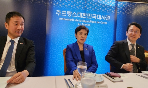 특사단, 佛외교수석에 대통령 친서 전달…협력 강화 공감…