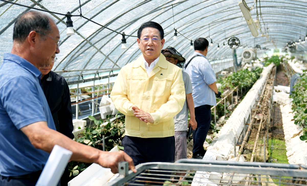 김영록 전남지사 "호우 피해 조속히 복구, 실질적 지원…
