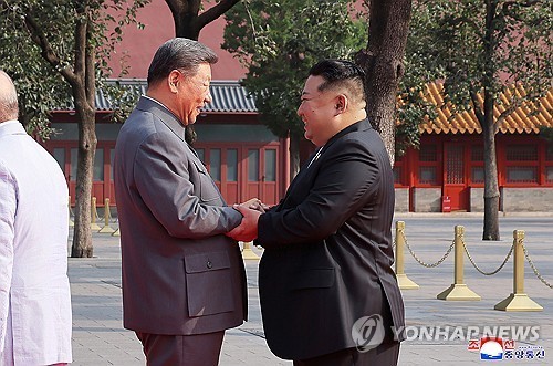 김정은, 중국 전승절 80주년 열병식 참석