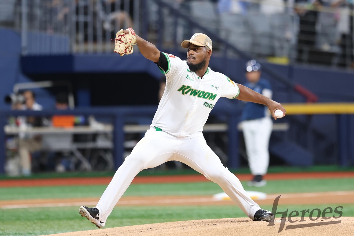 키움 선발 C.C. 메르세데스