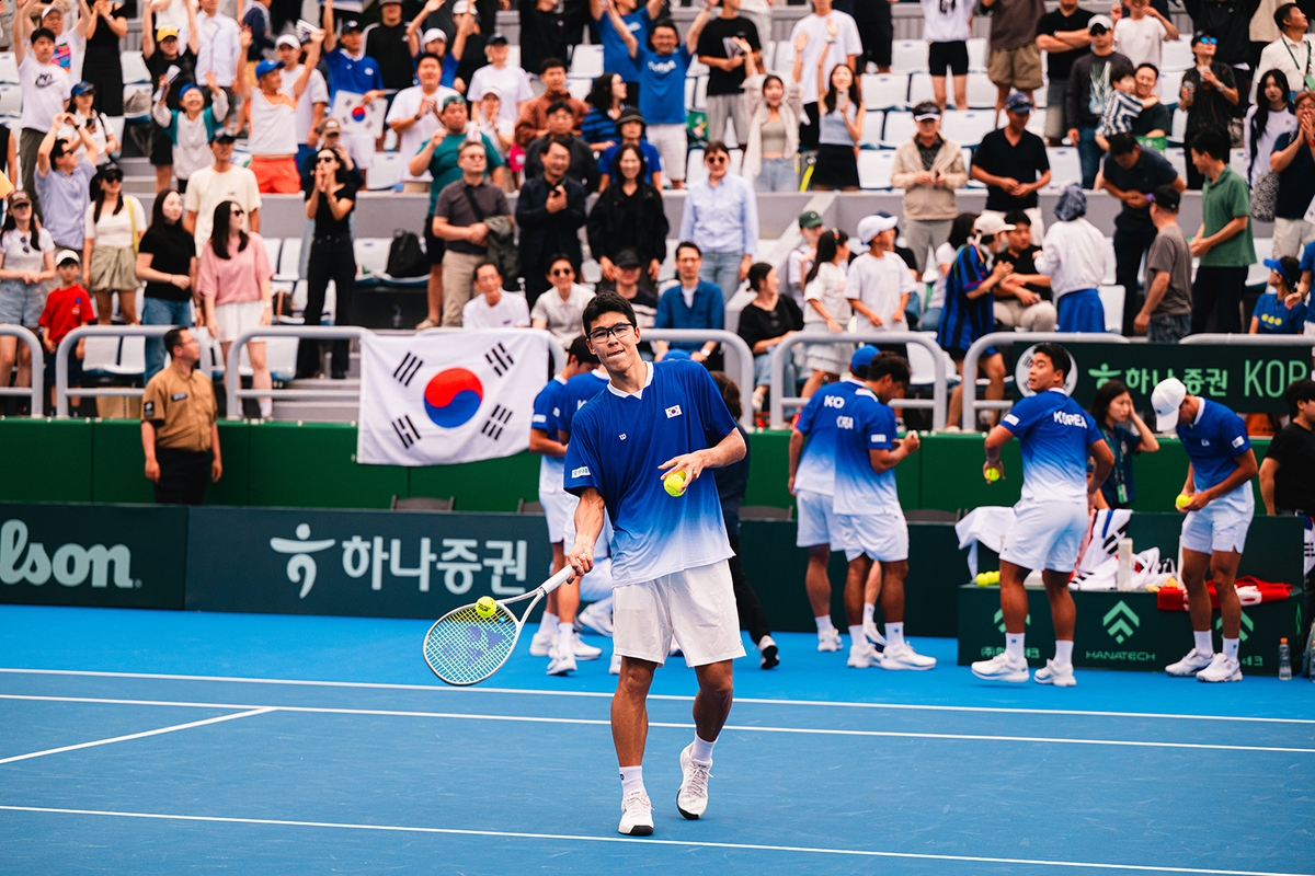 13일 경기에서 승리한 정현