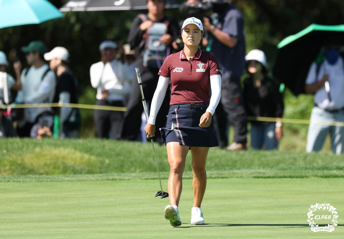 이민지의 경기 모습