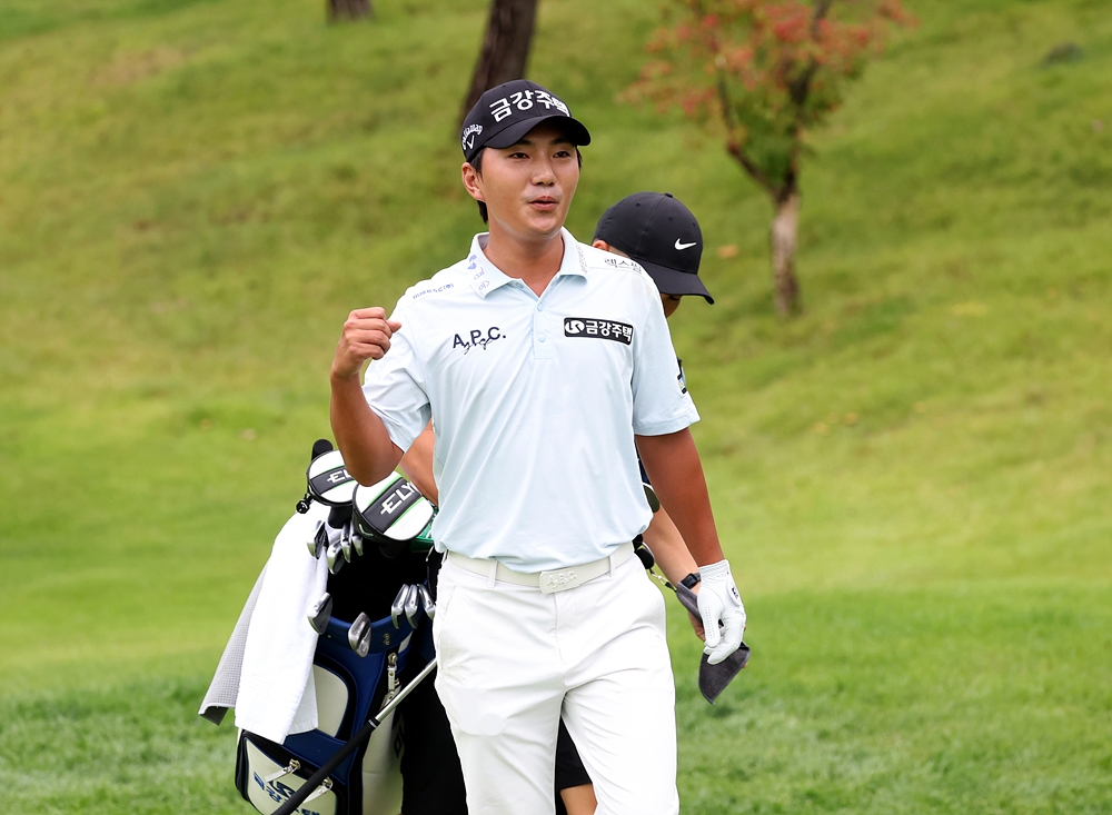 옥태훈, KPGA 투어 경북오픈 우승…시즌 3승 '해피 추석'