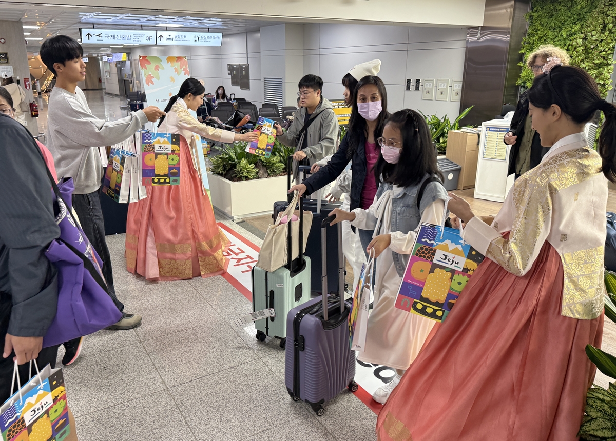진에어 제주-대만 취항 환영 행사