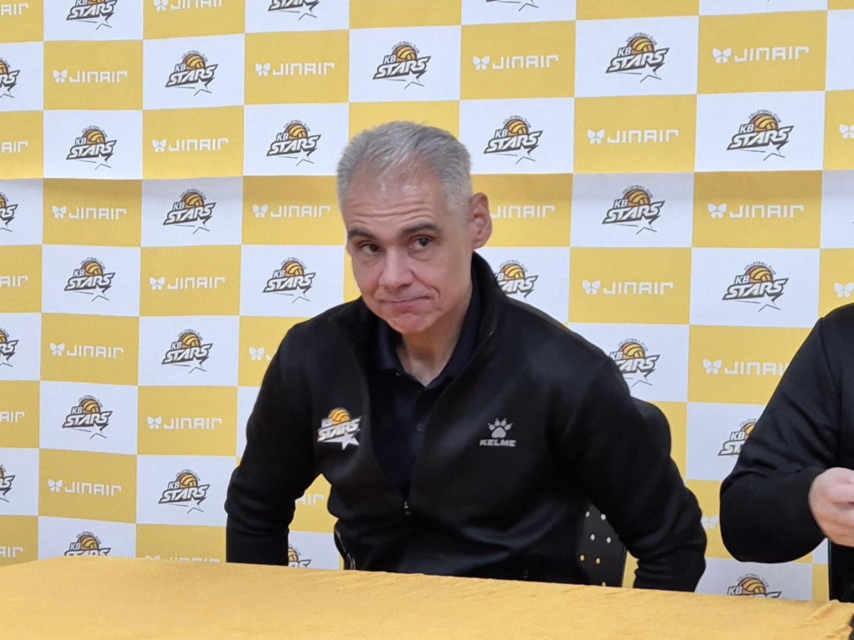 레오나르도 KB손보 감독 "백업세터 이현승…신승훈은 지켜볼 것"