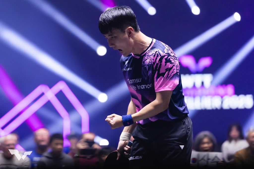 탁구 '맏형' 이상수, WTT 챔피언스 프랑크푸르트 16강 진출