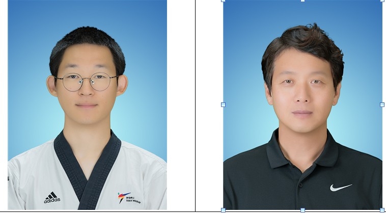 이수빈 선수와 이영주 감독(왼쪽부터)