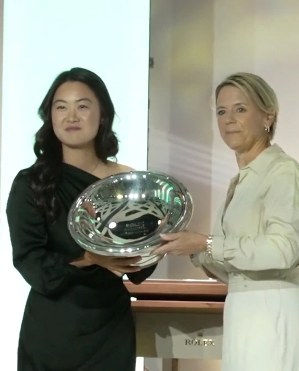 이민지(왼쪽)와 안니카 소렌스탐