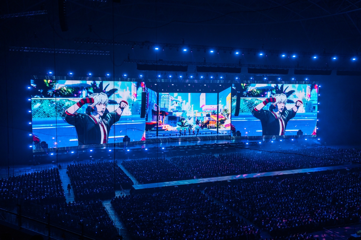 플레이브 앙코르 콘서트 '대시: 퀀텀 리프' 공연사진