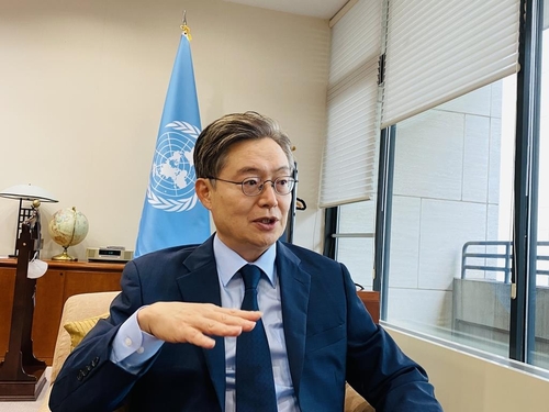 La foto, sin fechar, muestra a Hwang Joon-kook, embajador de Corea del Sur ante la ONU.