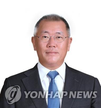 La foto de archivo muestra al presidente ejecutivo del Grupo Hyundai Motor, Euisun Chung.