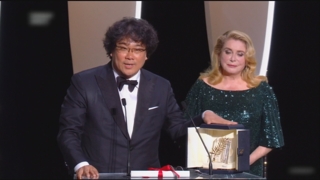 «Parasite» de Bong Joon-ho remporte la Palme d'or du Festival de Cannes