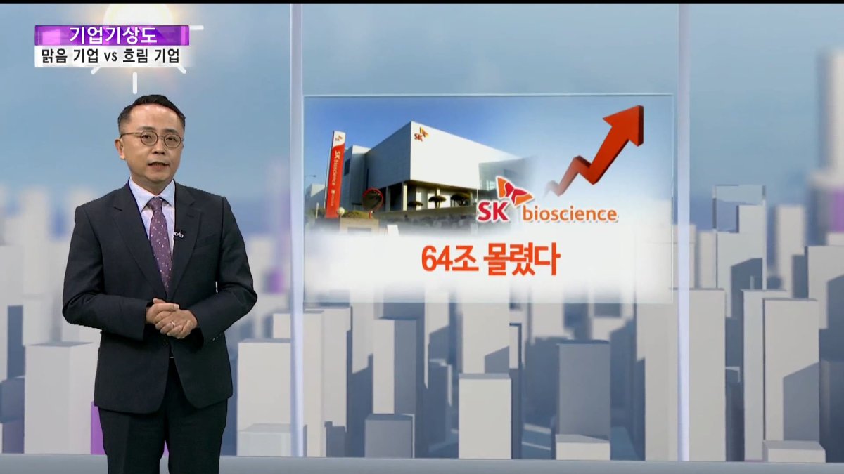 [기업기상도] 돈 들어와 맑은 기업 vs 사업 꼬여 흐린 기업 | 연합뉴스