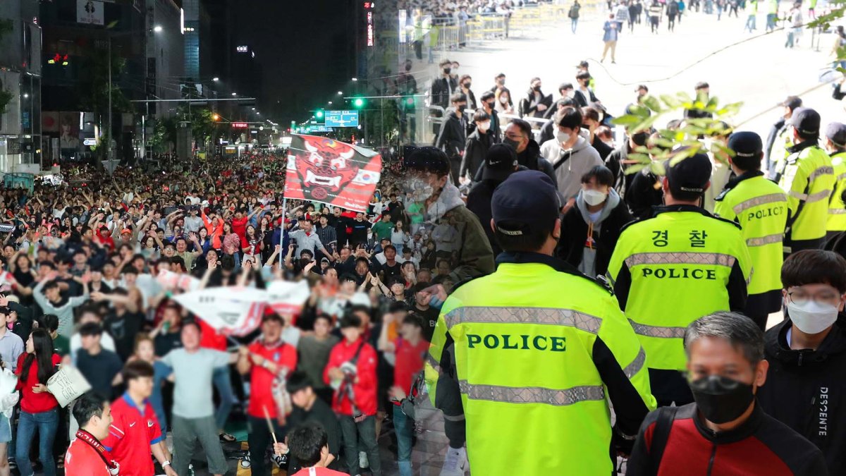 Unos 600 miembros de la policía monitorizarán la seguridad durante los vítores callejeros por el Mundial en Seúl
